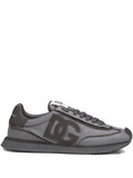 Grey Logo Sneakers 1