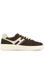 Brown Logo Sneakers 1