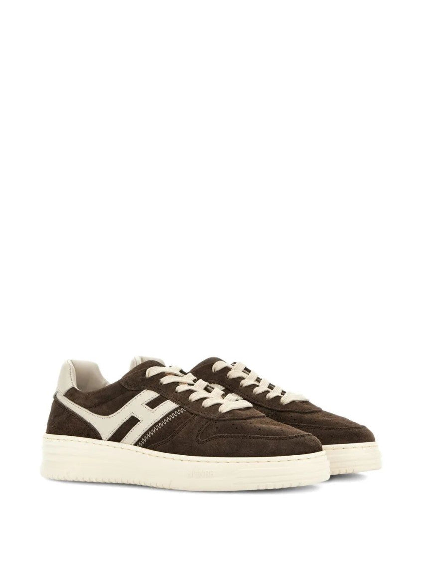 Brown Logo Sneakers 2