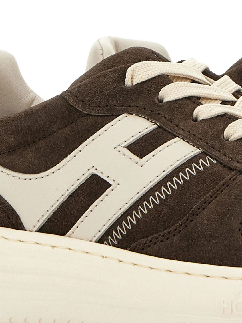 Brown Logo Sneakers 4