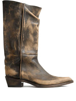 Black Vintage Boots 1