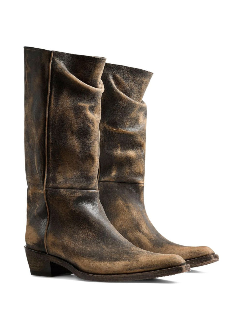 Black Vintage Boots 2