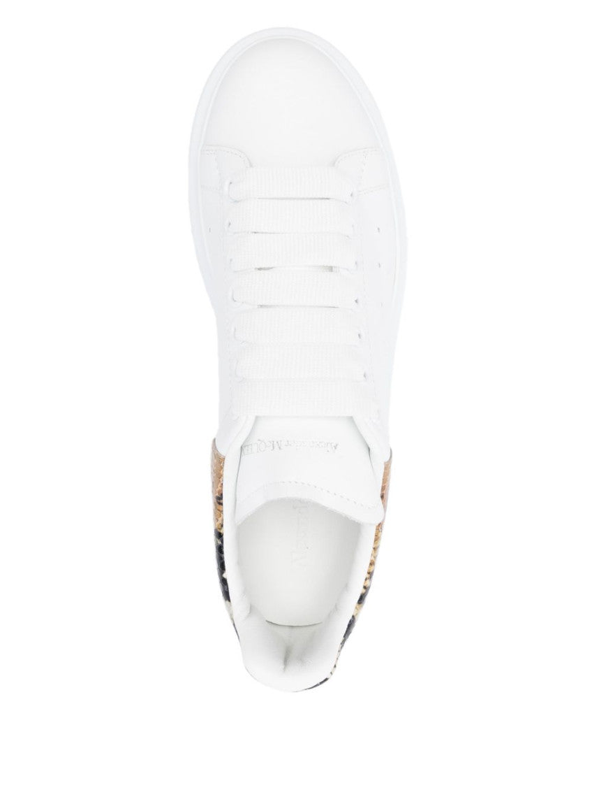 White Lace Up Sneakers 3