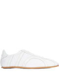 White Lace Up Sneakers 1