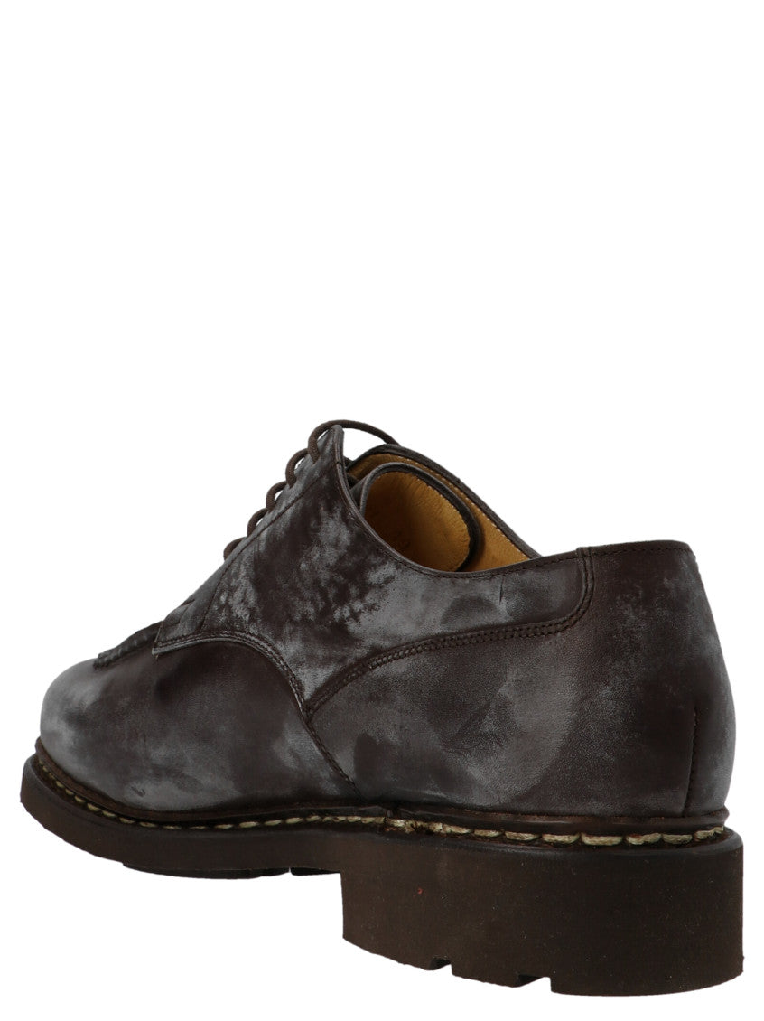 Brown 'Chambord' Derby Shoes 2