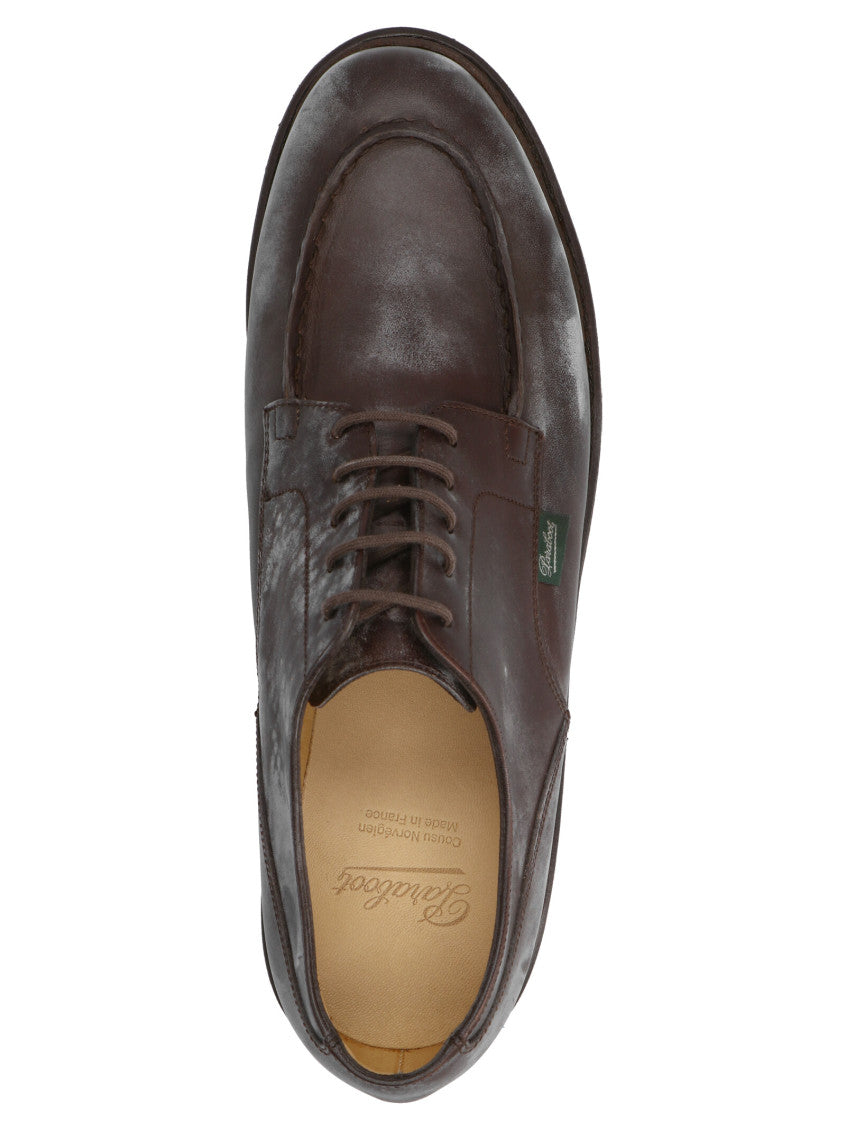 Brown 'Chambord' Derby Shoes 3