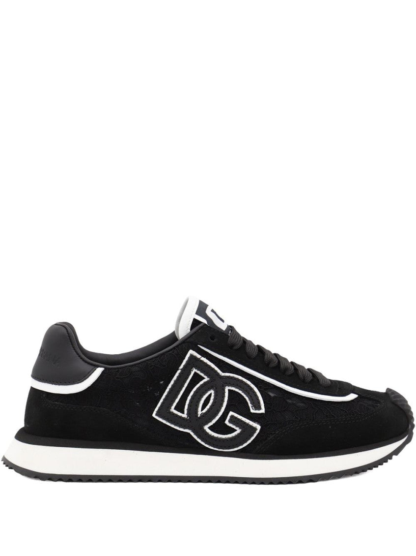 Black Logo Sneakers 1