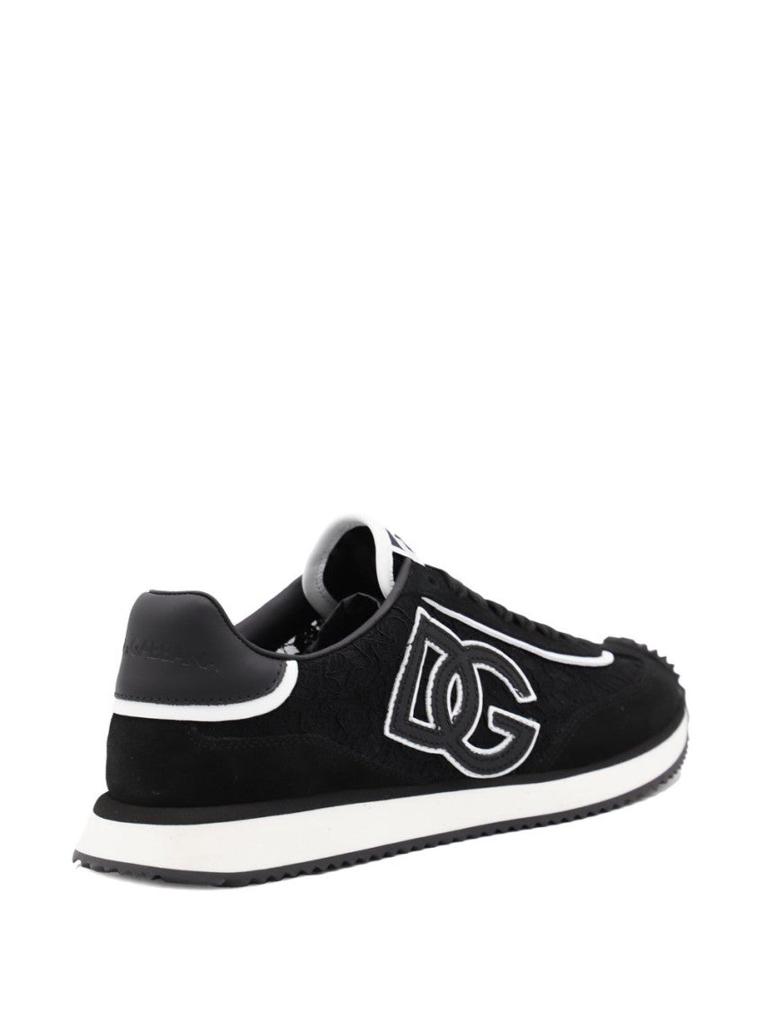 Black Logo Sneakers 2