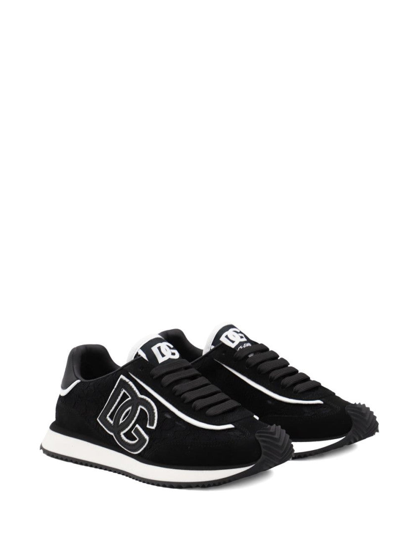 Black Logo Sneakers 3