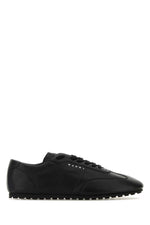Black Leather Sneakers 1