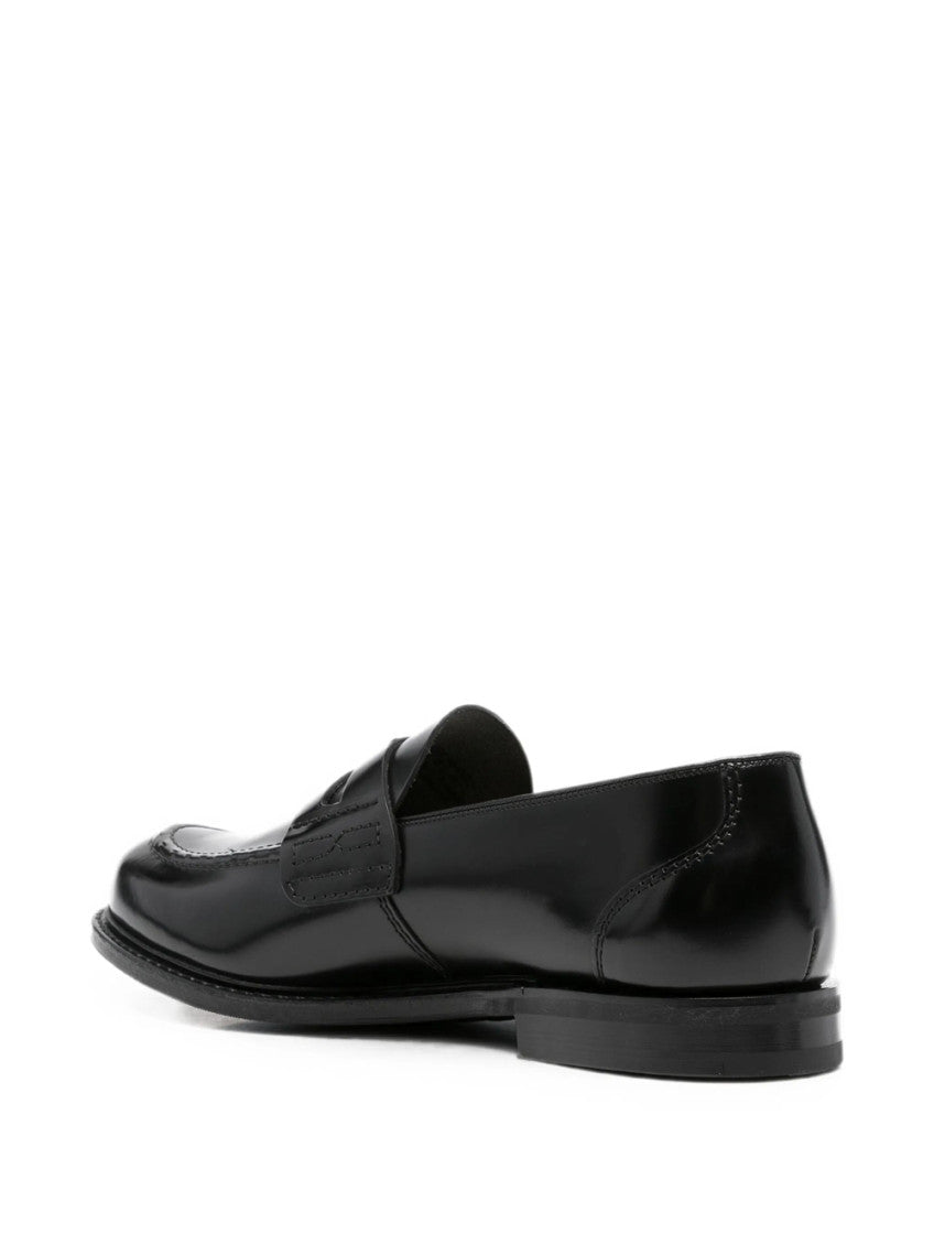Black Leather Loafers 2