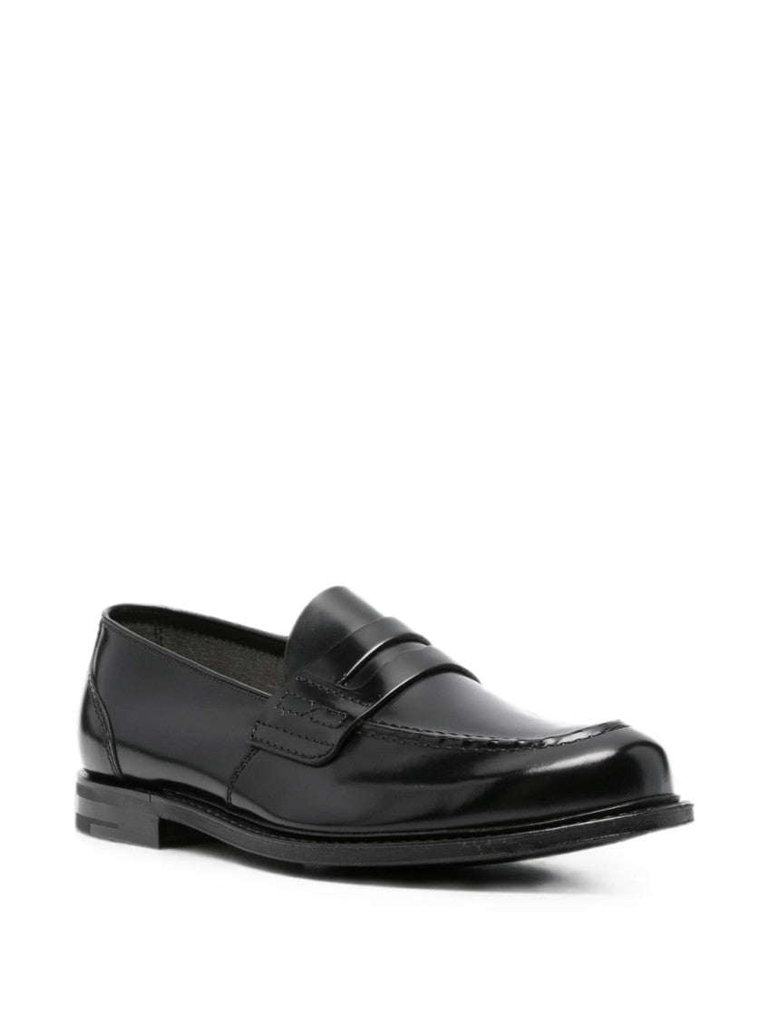 Black Leather Loafers 3