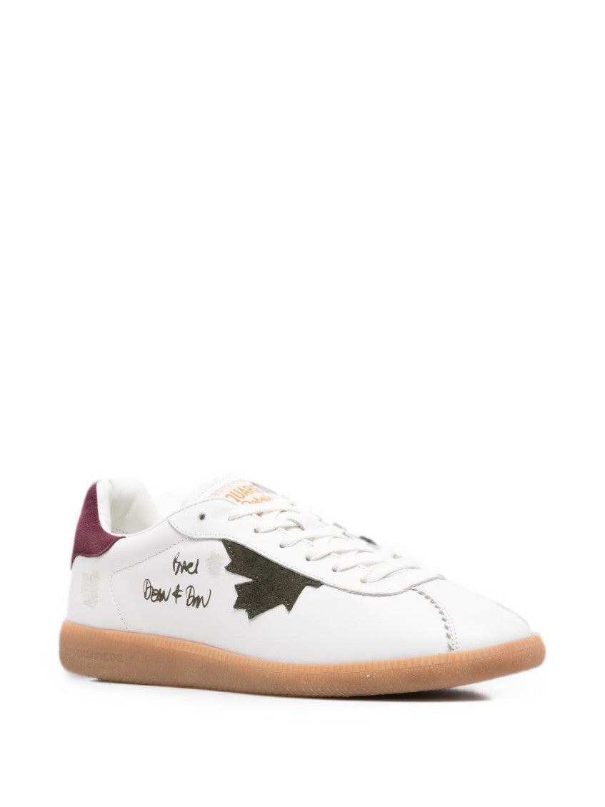 White Leather Sneakers 2