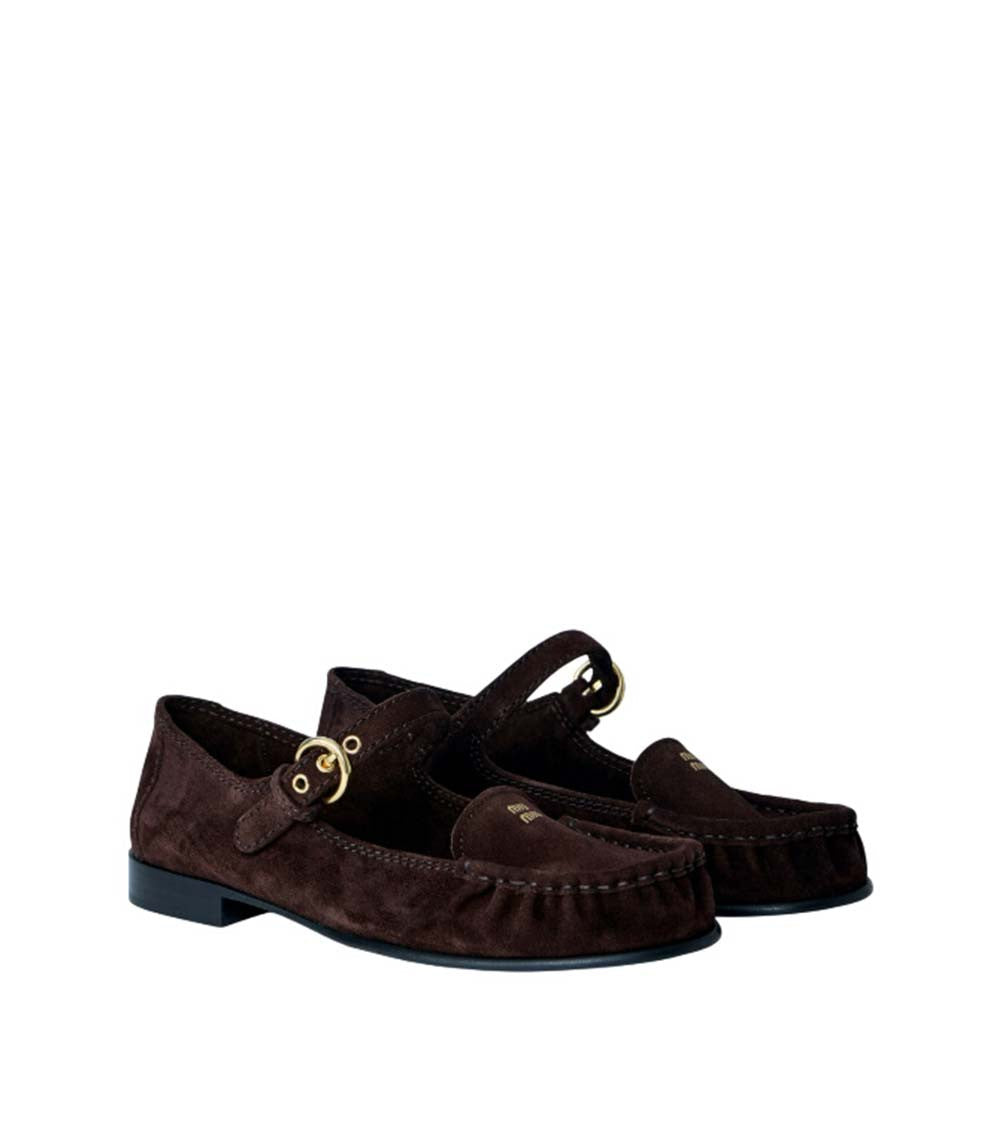 Brown Logo Loafers 2