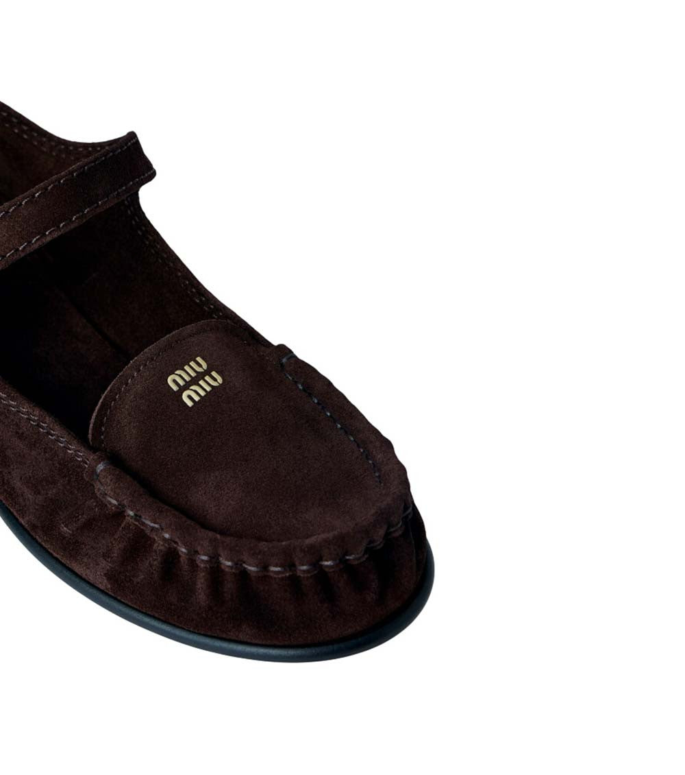 Brown Logo Loafers 3