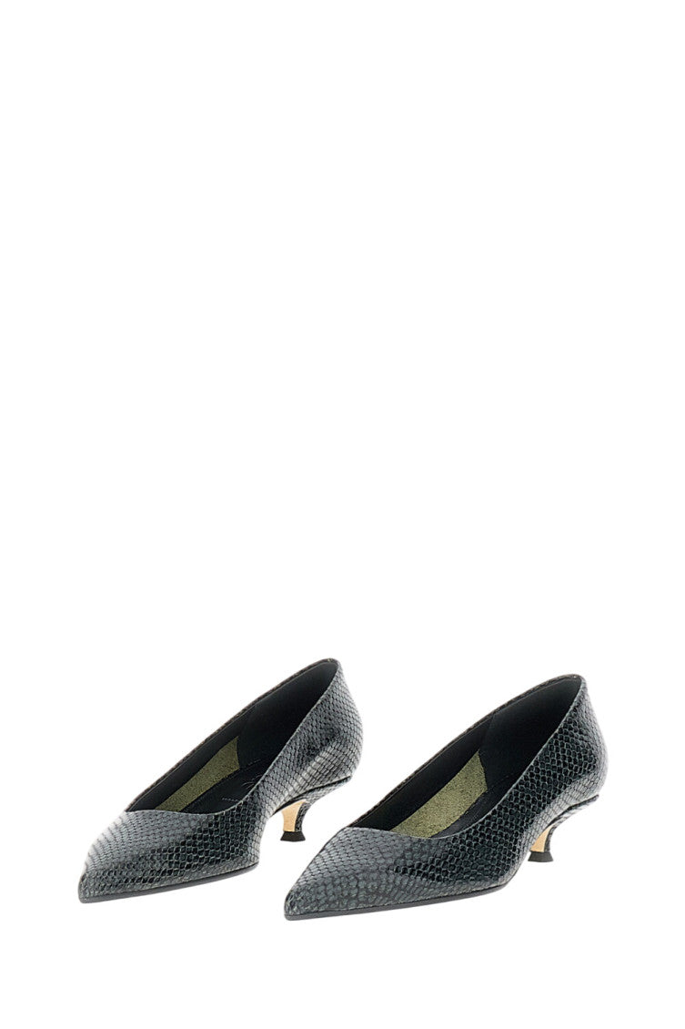 Black Slip-on Pumps 2