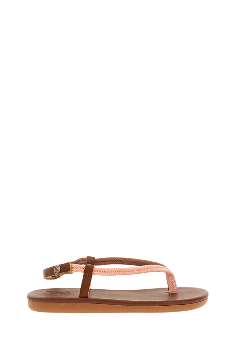 Brown Leather Sandals 1