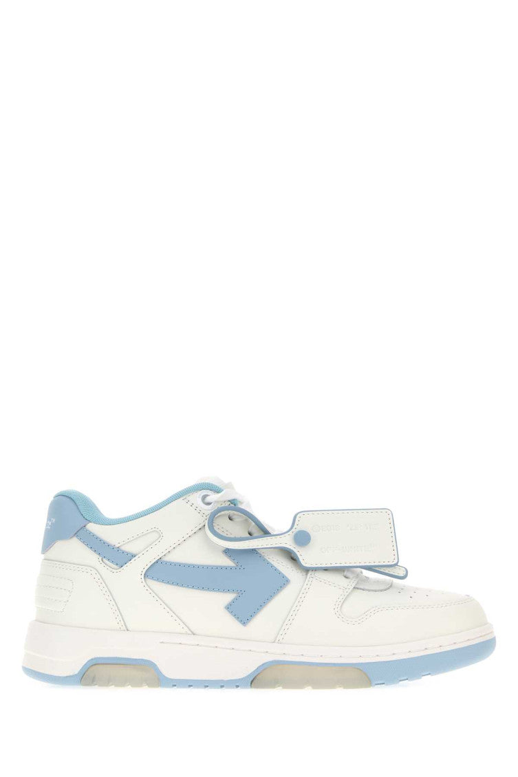 White Leather Out Of Office Sneakers 1