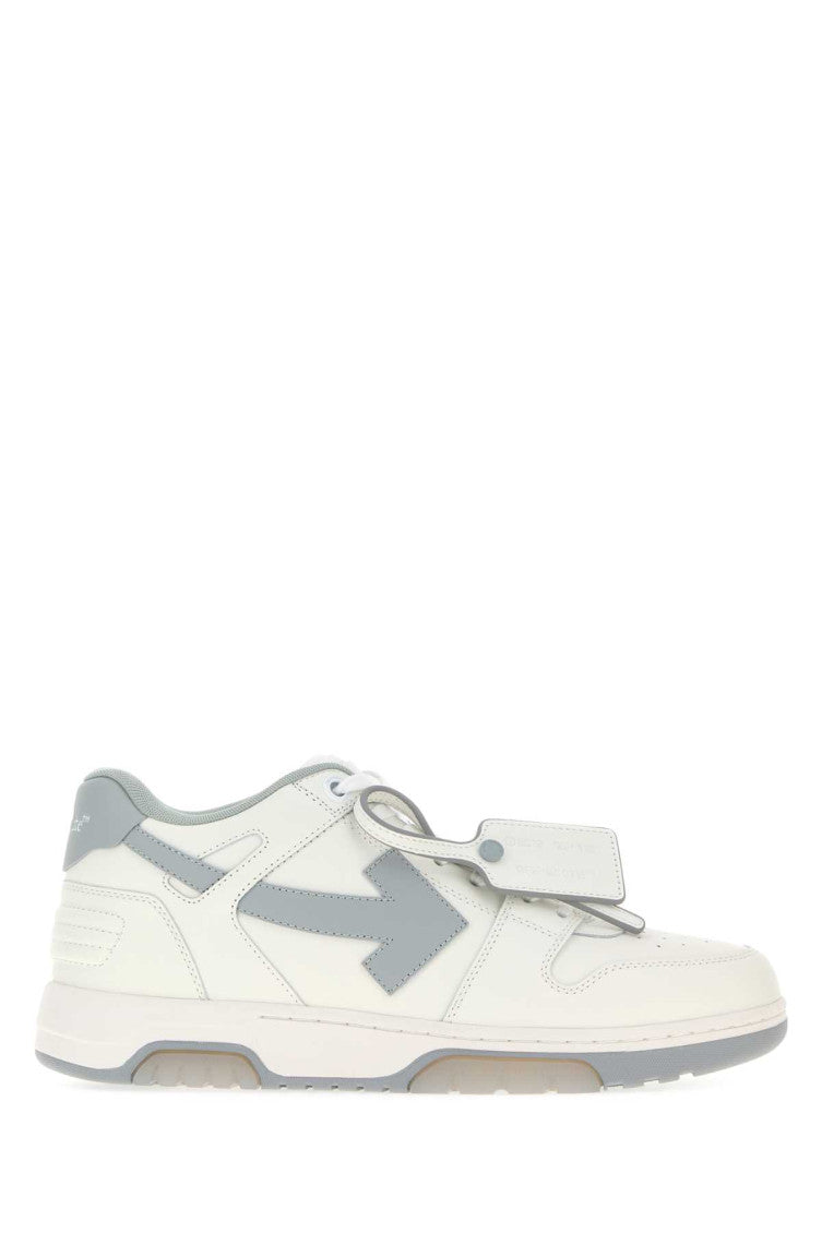 White Leather Out Of Office Sneakers 1