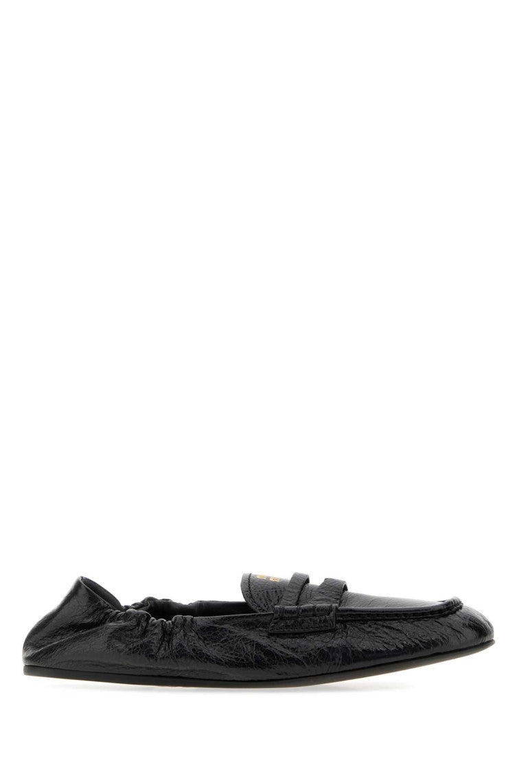 Black Leather Loafers 1