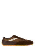 Brown Color Block Boxe Sneakers 1