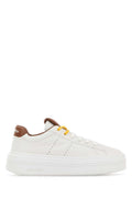 White Leather Sneakers 1
