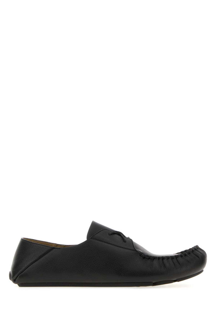 Black Leather Loafers 1
