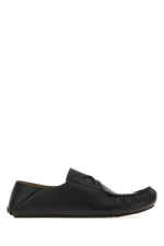 Black Leather Loafers 1