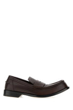 Dark Brown Leather Loafers 1