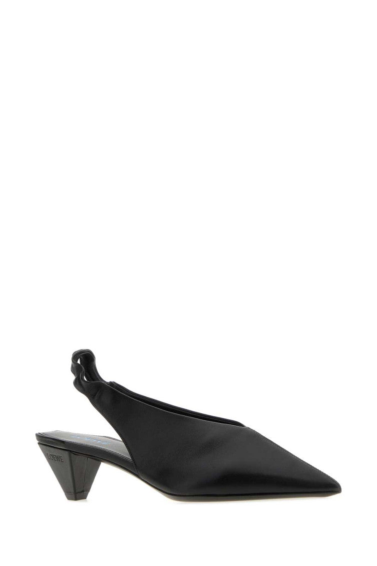 Black Pointed-toe Pumps 2