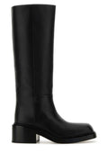 Black Leather Boots 1