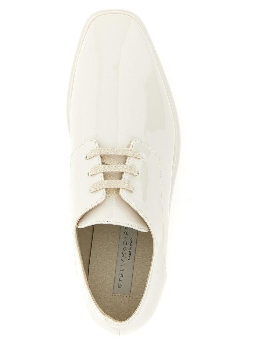 White Monocrome Elyse Platform Shoes 4