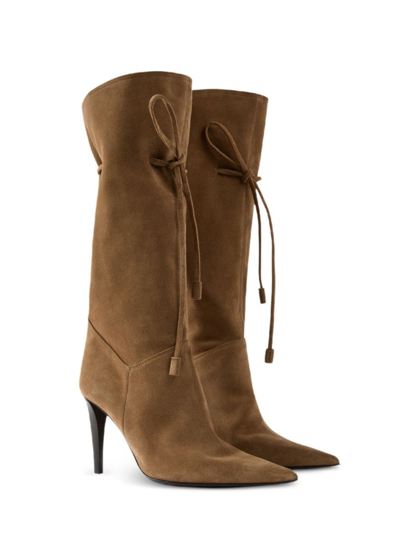 Brown Midi-90 Suede Boots 3