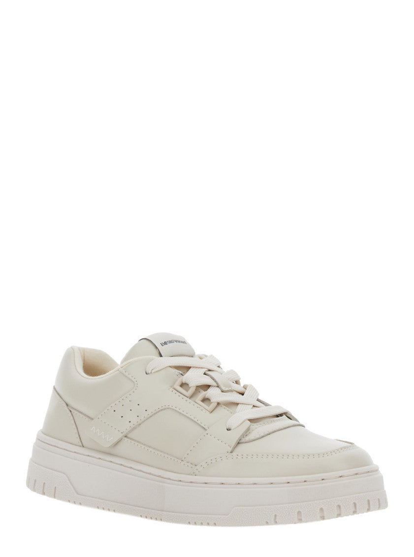 Boys Beige Low Top Sneakers 2