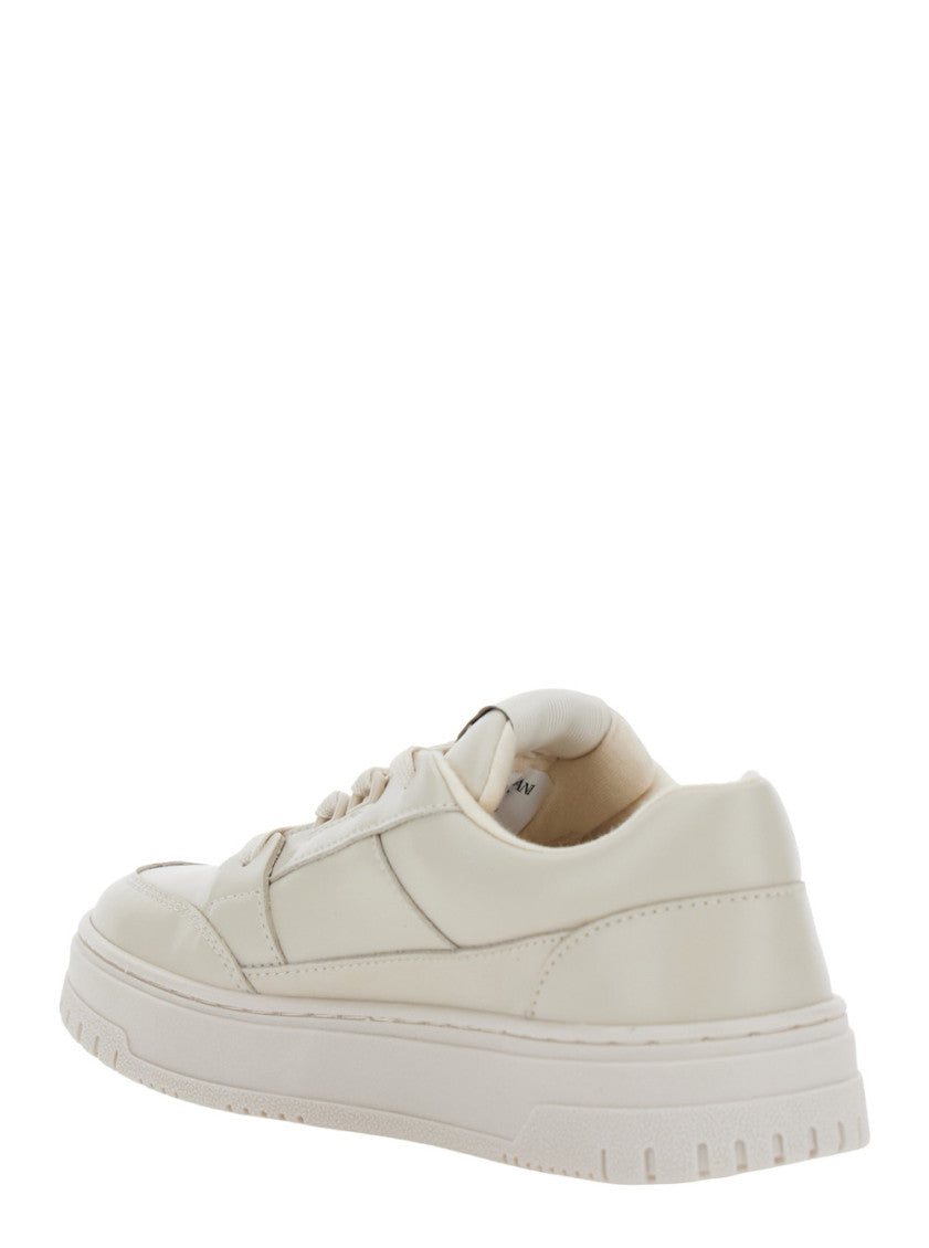 Boys Beige Low Top Sneakers 3