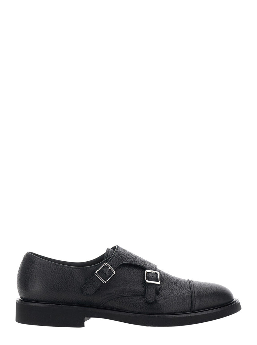 Black Double Buckle Shoes 1