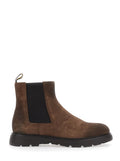 Brown Suede Chelsea Boots 1
