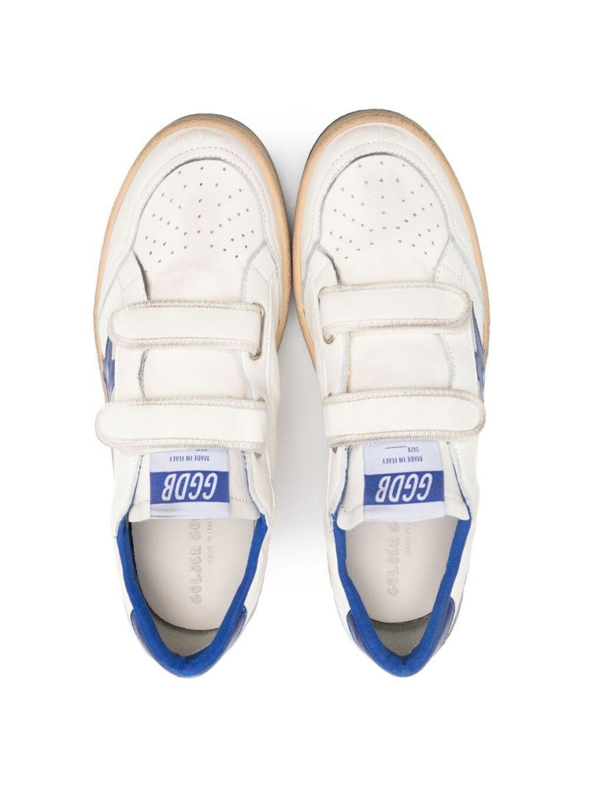 Boys White Ballstar Sneakers 4