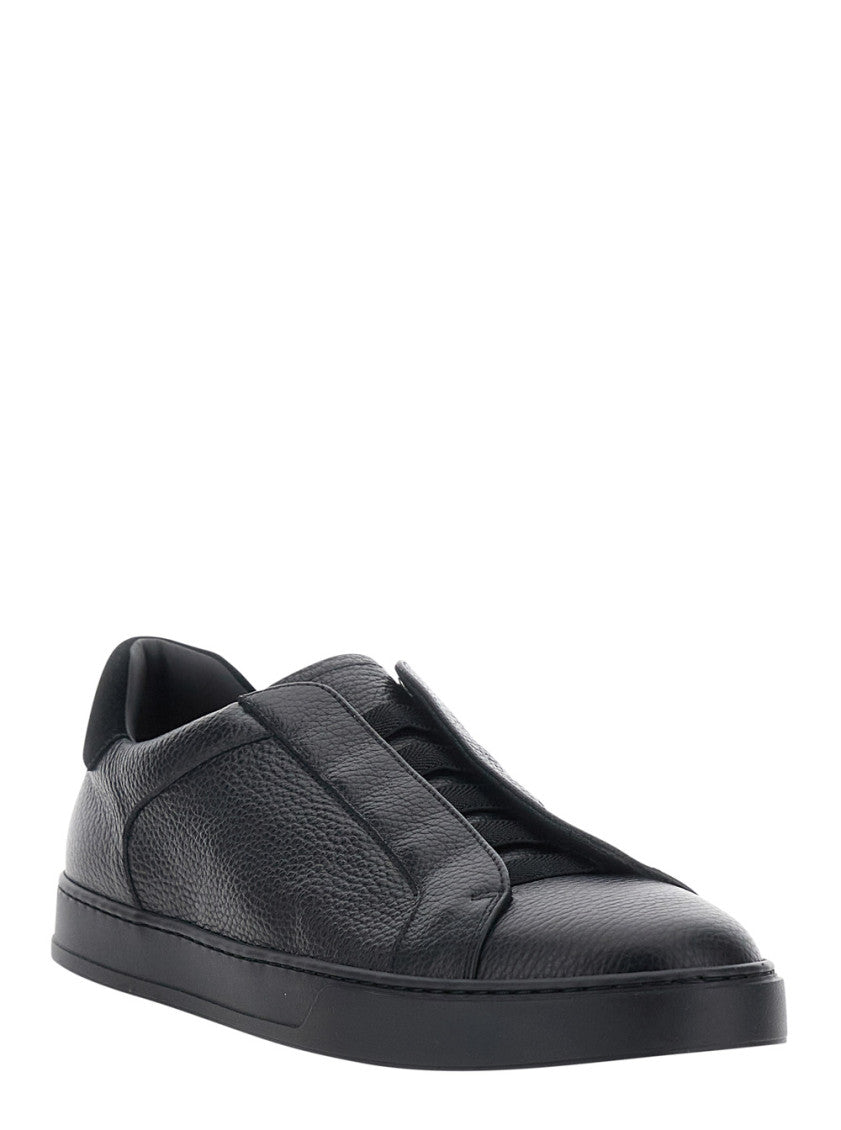 Black Spencer Low Top Sneakers 2