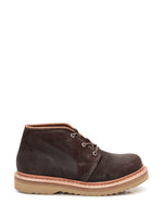 Dark Brown Chukka Lace-up Boots 1