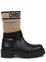 Black Logo D-Major Boots 1