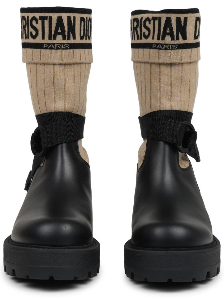 Black Logo D-Major Boots 3