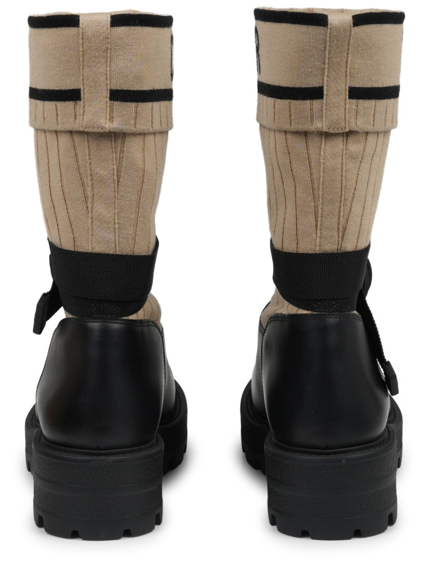 Black Logo D-Major Boots 4