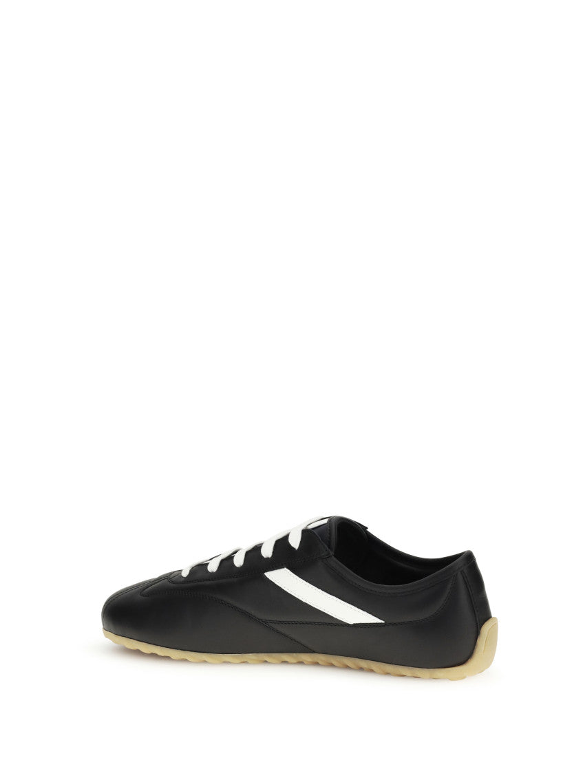 Black Logo Boxe Sneakers 3