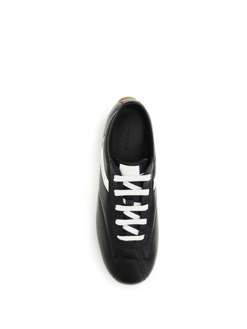 Black Logo Boxe Sneakers 4