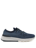 Navy Knit Runner Sneakers 1