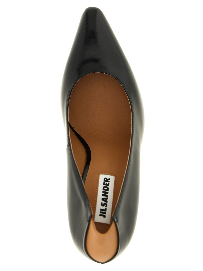 Black Alma Leather Pumps 4