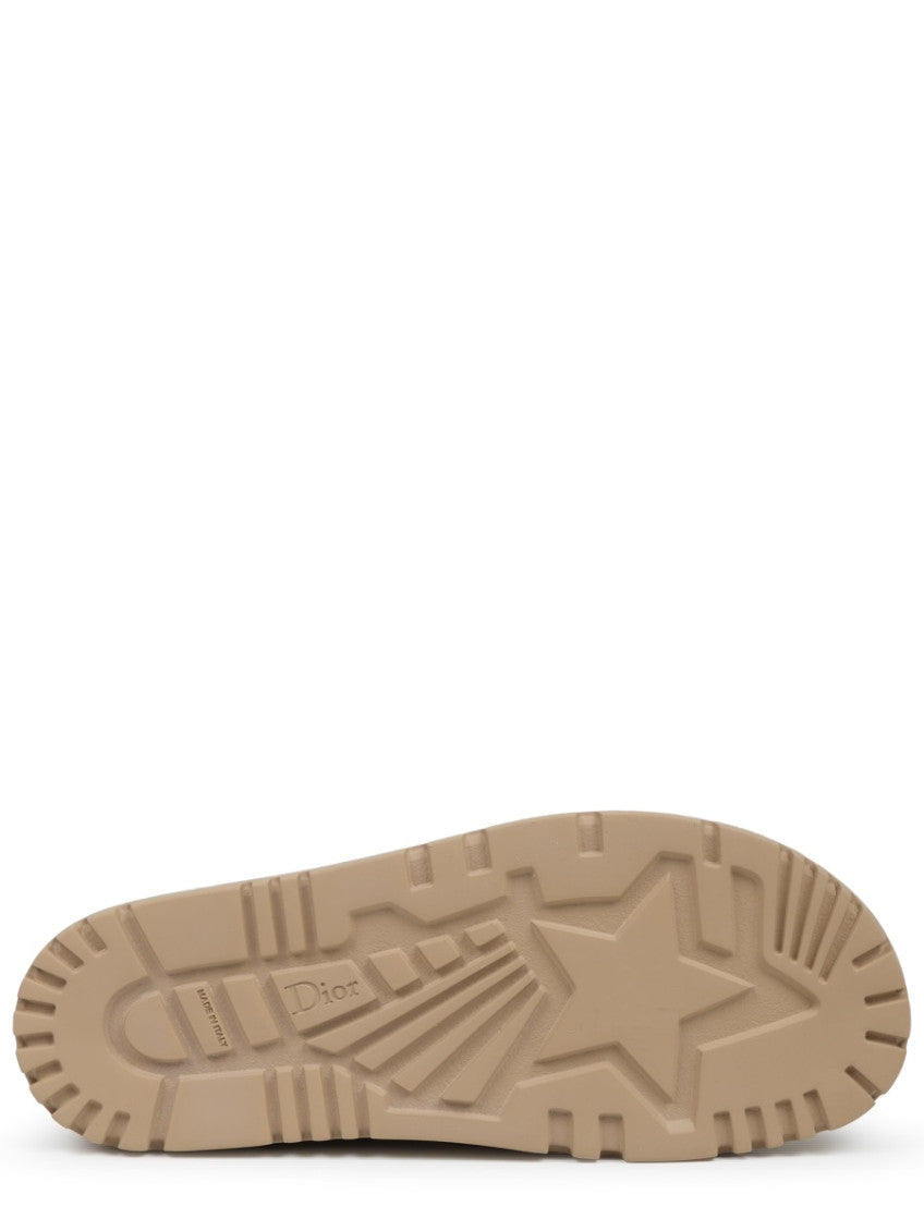 Beige Suede Mules 6