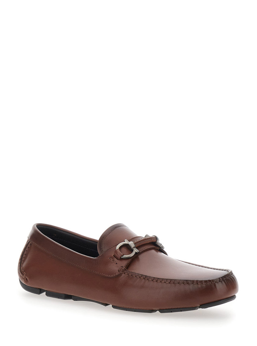 Brown Leather Loafers 1