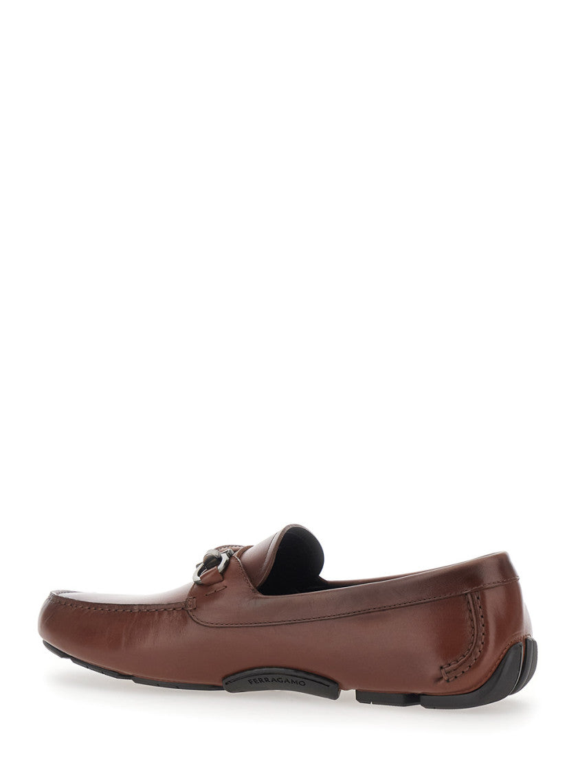 Brown Leather Loafers 2